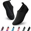 JOTO Scarpe da Scoglio Uomo Donna, Antiscivolo Scarpe Acqua Scarpette Mare da Sport Asciugatura Rapida, Immersione Scarpette da Surf Barefoot per Spiaggia Snorkeling Bagno,Gr.34/35 EU