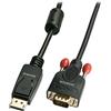 Lindy 41942 Cavo DisplayPort/VGA, 2m