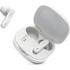 JBL Wave Flex Auricolari Wireless In-Ear Bluetooth, Waterproof IP54 e Antipolvere IPX2, Deep Bass Sound, Tecnologia TalkThru e AmbientAware, Fino a 32 h di Autonomia, Bianco