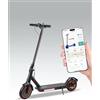 QnQ Monopattino Elettrico Adulto, 8,5'' Scooter Elettrico Pieghevole, Motore da 350W, Batteria da 7,8AH, Peso di 15KG, Carico Massimo 120KG, Controllo App, Doppi Freni