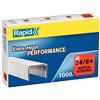 Rapid Punti Metallici Super Strong, 24858500, 24/8+ mm