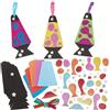 Baker Ross FN572 Kit decorativi mix & match a tema lampada lava - Confezione da 8, kit decorativi in schiuma per bambini