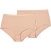 Playtex Slip Maxi in Cotone Bio Ultra Comfort Donna x2, Skin, 3/M