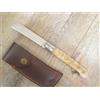 lametta COLTELLO ARTIGIANALE SARDO 23 CM LAMETTA pattada MANICO in CORNO DI MUFLONE