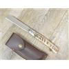 lametta COLTELLO ARTIGIANALE SARDO 23 CM LAMETTA pattada MANICO in CORNO DI MUFLONE
