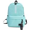FANDARE Unisex Zaini Casual Zainetto Ragazzi Ragazze Zaino Scuola Borsa da scuola Uomo Donna Adolescente Zaini da viaggio Universita Borse a Zaino Casuale Daypack Poliestere Verde Chiaro