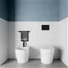 Parama Sanitari filomuro in ceramica rimless bianco lucido: vaso, bidet e copriwc soft-close | Vienna
