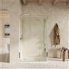 Parama Box doccia slim 80x160cm con porta scorrevole e parete fissa profili cromati e vetro 6mm trasparente h190| Portofino
