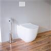 Parama Vaso filomuro tornado silent flush in ceramica bianco lucido con copri-wc soft-close | Riga