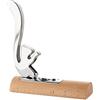 Alessi AB13 Scoiattolo - Schiaccianoci di Design in Acciaio Inossidabile 18/10 e Legno