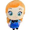 CARTOON Peluche Anna Frozen II Disney pupazzo testone con suono 28 cm