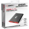 Emtec - X210 External - 256GB - ECSSD256GX210 - G05278