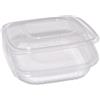 Cuki Professional Contenitori in PP - con coperchio incernierato - 18,5 x 18,5 x 3,7 cm - Cuki Professional - pack 50 pezzi - D04563