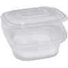 Cuki Professional Contenitori in PP - con coperchio incernierato - 15,5 x 15,5 x 5,7 cm - Cuki Professional - pack 50 pezzi - D04573