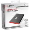 Emtec - X210 External - 1024G - con cover protettiva - ECSSD1TX210 - G05277