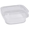 Cuki Professional Contenitori in PP - con coperchio incernierato - 18,5 x 18,5 x 5,2 cm - Cuki Professional - pack 50 pezzi - D04574