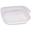 Cuki Professional Contenitori in PP - con coperchio incernierato - 21,5 x 21,5 x 3,4 cm - Cuki Professional - pack 50 pezzi - Z16073