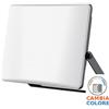 V-TAC FARO LED 30W NERO DIFFUSORE BINACO OPACO LUCE 3IN1 100LM/W IP65 VT-44036CCT-LED23769
