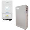 V-TAC SOLAR KIT FOTOVOLTAICO MONOFASE INVERTER DEYE V-TAC 6KW CON ACCUMULO 10,2KW A TERRA VT-KIT6D-1X10-2-LEDKIT6D-1X10-2