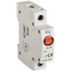 IDEAL SPIA LUMINOSA ROSSA 230V GUIDA DIN KLI-R-KAN23320