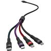 V-TAC CAVO USB 4 IN 1 1,2 METRI VT-5351-LED7748