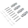 BeamZ P30 Truss Conn.Set 4 couplers, 8 cl