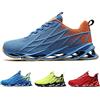 frysen Scarpe Uomo Donna Sneakers Air Running Sportive Outdoor Fitness Trainers BlueOrange 42 EU