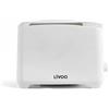 Livoo DOD162W Tostapane, Plastica, Bianco