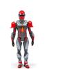 GORMITI THE NEW ERA - Scion Del Clan Del Fuoco Zane, Action Figure 15 Cm Articolato, Personaggio Gormiti Con Armatura Effetto Silver, Per Bambini A Partire Dai 3 Anni