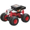 Mondo Motors - Hot Wheels Monster Trucks BONE SHAKER - Kit Battery Pack incluso - macchina telecomandata per bambini - Colore Rosso/Nero - 63648