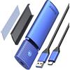 ORICO Case SSD M.2 NVMe, Esterno Adattatore USB C USB 3.1 Gen2 a PCIe 10 Gpbs per M2 Disco Rigido M-Key 2230/2242/2260/2280, Lettore SSD con UASP, TRIM, Cavo USB C-A- PWM2G2A-BL