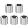 PATIKIL Distanziali in Acciaio Inossidabile M6, 5pz Distanziali Metallici 6,2mm ID x 10mm OD x 10mm L Distanziali a Vite Standoff Rotondi per Viti 1/4" o M6