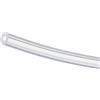 PATIKIL Silicone Tubo 1mm ID x 2mm OD 2m, Flessibile Gomma Tubo Acqua Aria, Trasparente, Argento