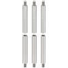 PATIKIL 6pz Distanziali M4, Distanziali Filettati Acciaio inossidabile M4 40+6mm Kit Viti Distanziali 4mm ID 6mm OD Adattatori Filettati Metrici Maschio Femmina per Circuiti PCB Droni RC