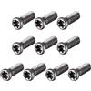 PATIKIL M2.5x8mm Torx Viti 12.9 Grado Lega Acciaio Bussola Viti per Sostituisce Carburo Inserisci CNC Tornio Utensile 10pz