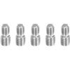 PATIKIL M8xM10x20mm Bullone a Doppia Estremità Filettata Vite Prigioniera, 5pz Acciaio Inossidabile 304 Adattatore Riduttore Filettato per Ferramenta per Mobili