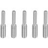 PATIKIL M4xM6x30mm Bullone a Doppia Estremità Filettata Vite Prigioniera, 5pz Acciaio Inossidabile 304 Adattatore Riduttore Filettato per Ferramenta per Mobili