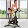 BAKAJI Cyclette Spinning Bike Bici Allenamento Fitness Cardio con Display LCD Bluetooth