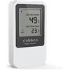 LifeBasis Rilevatore di Radon, Radon Gas Detector con monitoraggio a breve e lungo termine per casa e ufficio gamma di 0-18500 mq/m³, bianco