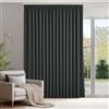 Deconovo Tende Oscuranti per Interni con Fettuccia, 1 Pannello, 300x175 cm | Termiche Isolanti, 3 Modi di Montaggio, Moderne ed Elegante, per Camera e Soggiorno, Certificato OEKO-TEX, Grigio Scuro