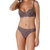 Lovable Slip Brasiliano Stylish Lace Donna, Visone, S