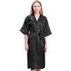 flintronic Donna Accappatoio Kimono in Raso，Accappatoi e Vestaglie da Donna Elegante