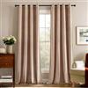Deconovo Tende Oscuranti Termiche in Velluto Moderne per Interni con Occhielli，2 Pannelli Eleganti Isolanti per Finestre di Camera da Letto，Salotto e Soggiorno 140x280 CM，Colore Loto