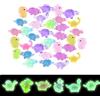 KASESSS 50 Pezzi Mini Dinosauro in Resina Set, Luminous Mini Resin Dinosauro, Miniatures Resina Figure, Multicolore Micro Artigianato Decorazioni per Giardino Ornamento Paesaggio Decorazione DIY