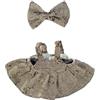 JSTHHTT Vestito per Bambola, Vestiti per Peluche, Vestiti per Bambole da 17 cm, Costume Fai Da Te Ideale Come Regalo