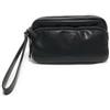 Blauer Pochette Uomo pelle FIFTH02 Nero borsello a mano polsino beauty Pouch
