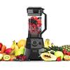 Cecotec Frullatore Power Black Titanium 1000. 1000 W, lama a 6 foglie con rivestimento in titanio nero, caraffa in vetro da 1,5 l, 5 velocità. (2000 W, Nero)