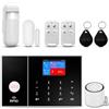 PGST-A108F-4G-A Allarme Casa Senza Fili 2025 [CE] - Sistema Antifurto WiFi/GSM con 10+2 Sensori Porta/Finestra, Sirena 120dB, Integrazione Alexa, Senza Canone