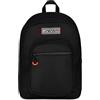 Seven Zaino Scuola Freethink, Nero, Doppio Scomparto Con Tasca per PC e Tasca per Borraccia, 34 L, Scuola Media e Superiore, Zaino Ragazzo e Ragazza