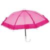 JOINPAYA Ombrello Per Bambole Da Accessorio Delicato Per Casa Delle Bambole e Decorazione Giardino Ombrello Parasol Per Foto Di Giocattoli e Compleanni Rosy